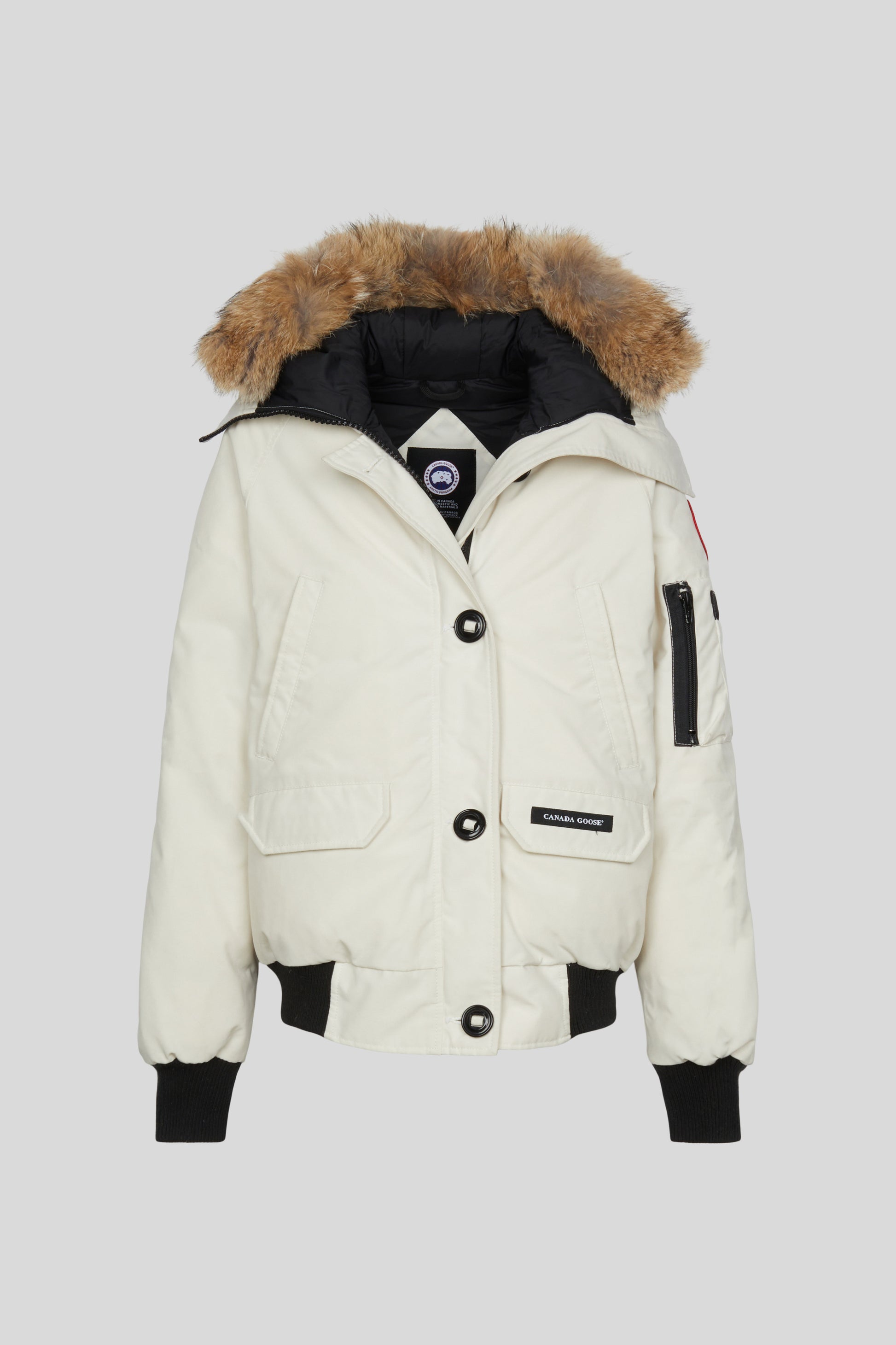 Goose Parka Doudoune Canada Goose Fourrure Manteau Long Canada