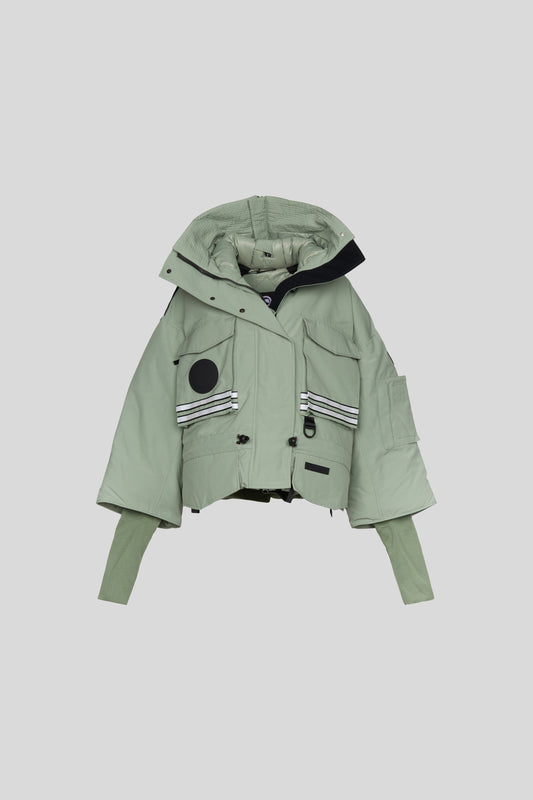 Women's Cropped Snow Mantra Parka For Angel Chen