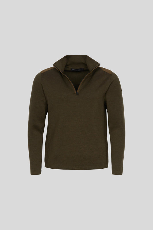 Tonal Stormont ¼ Zip Sweater