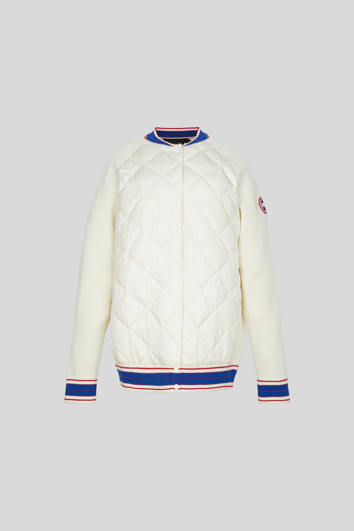 HyBridge® Quilted Knit Bomber