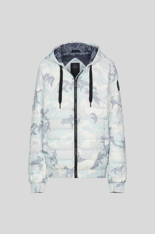 Women's Richmond Down Hoody Black Label Print