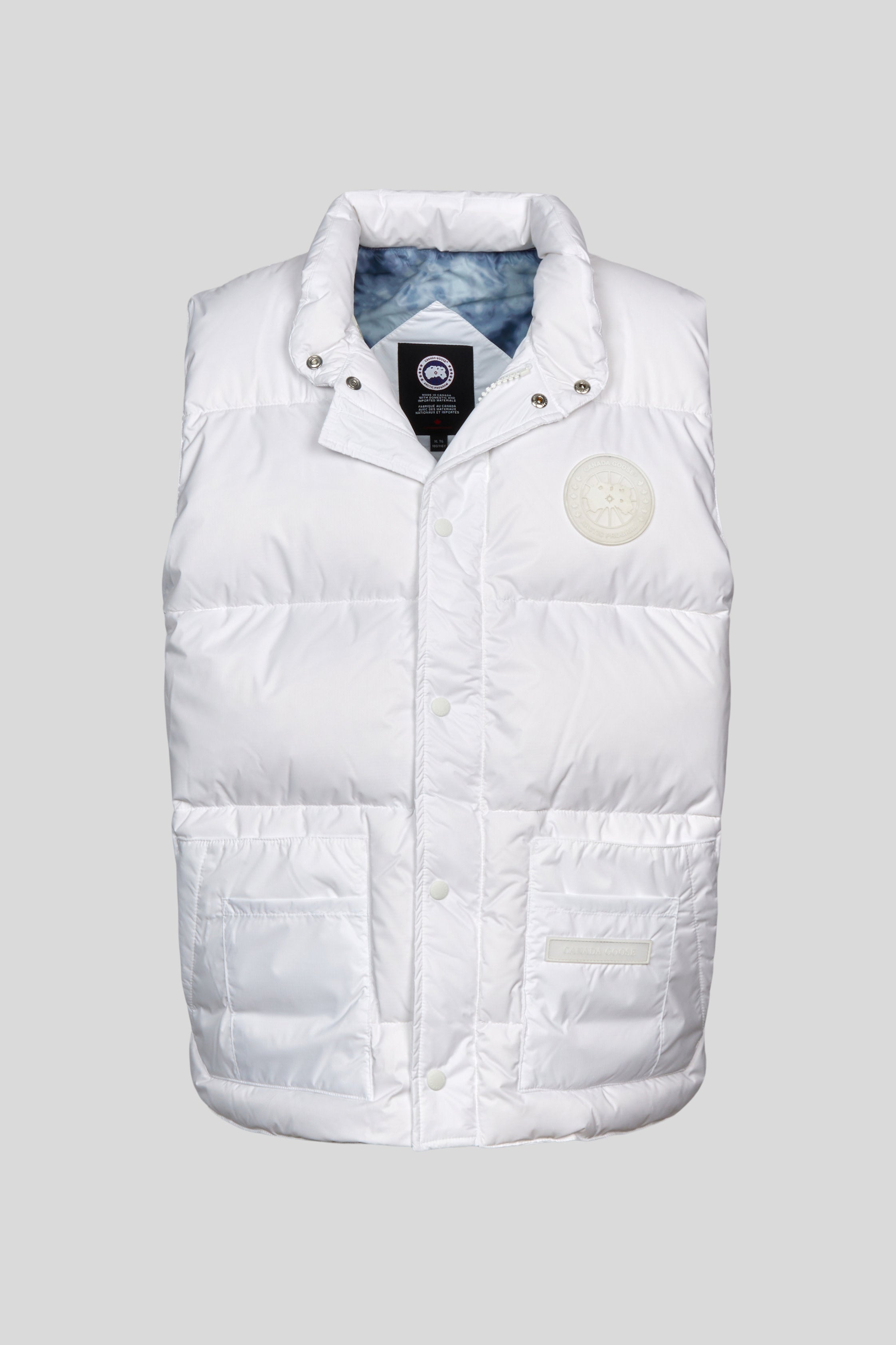 Canada goose freestyle vest 2025 white