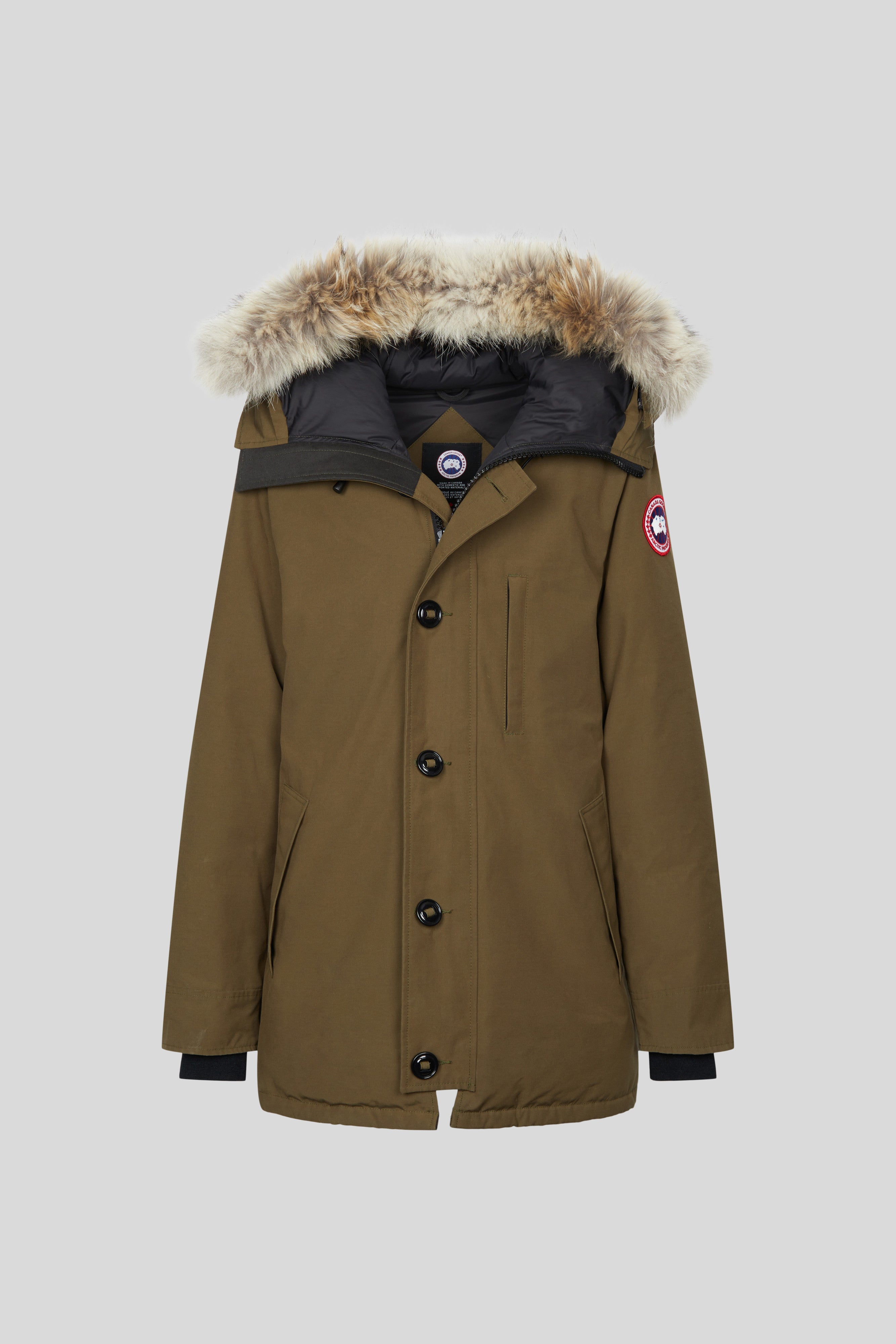 Canada goose chateau sale parka military green